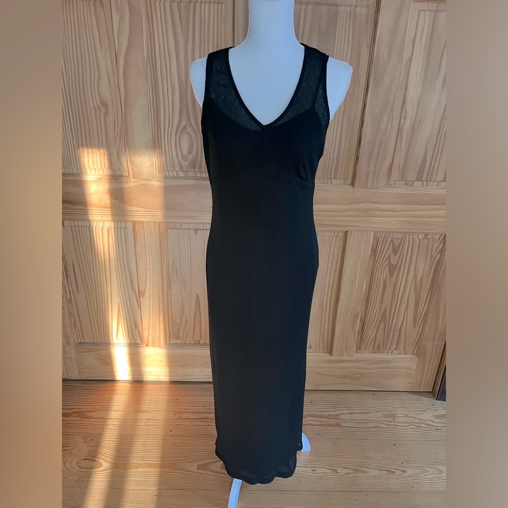 Vintage Express little black Maxi dress